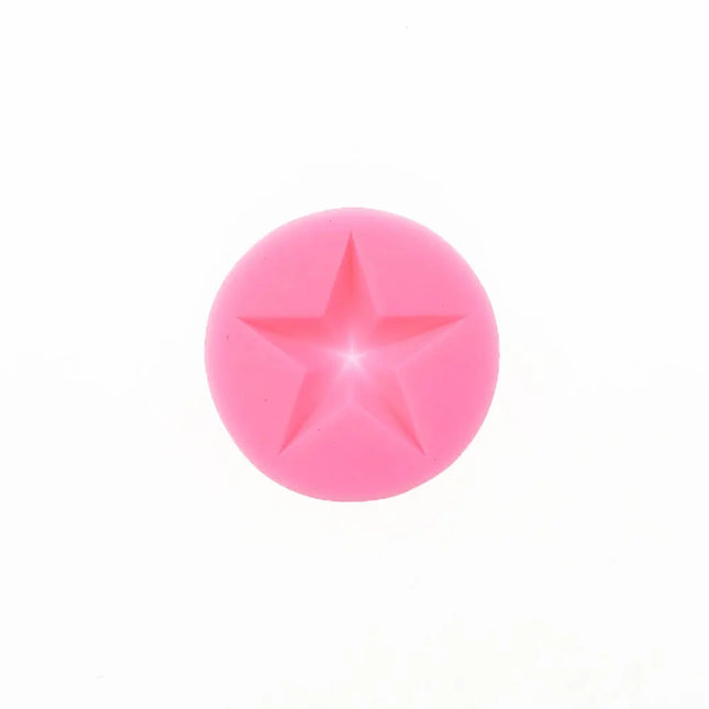 Silicone world Five-pointed Star Silicone Molds Fondant Cakes Chocolate Dessert Lace Decor Tools DIY Pastry Baking Tools