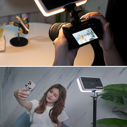 Ulanzi VL200 Led Video Light With Soft Diffuser 360°Ball Head 5000mAh 2500-9000k Fill Panel Lamp Camera Light for Youtube