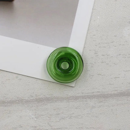 1X Diffuser Perfume Refillable 25mm Handmade Essential Oil Aromatherapy Bottle Pendant Jewelry Indicates Lucky Glass Pendant