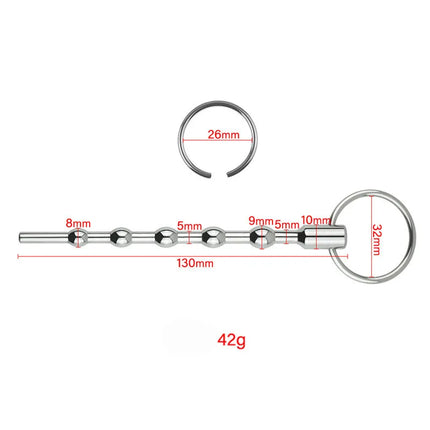 Penis Plug Male Urethral Dilator Metal Urethral Lock Catheter Sounding Chastity Bondage Adult Products Sex Toys for Men
