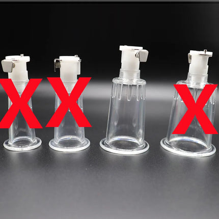 Hand Held Vacuum Pumps Clitoris Stiumulator Nipple Enhancement Breast Enlarger Sucking Massager Sex Toys For Woman Erotic Shop