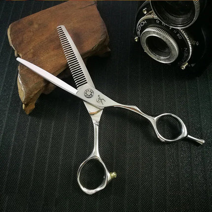Titan Hairdressing Scissors Barber Tools for Hair Professional Thinning Shears VG10 Steel 6.0 Inch
