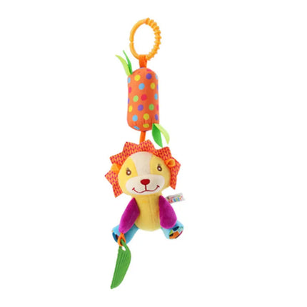 Baby Rattles Mobiles Cartoon Animal Bell Toy Newborn Baby Rattle Hanging Plush Lovely 0-24 Months Teether Toys Christmas Gift