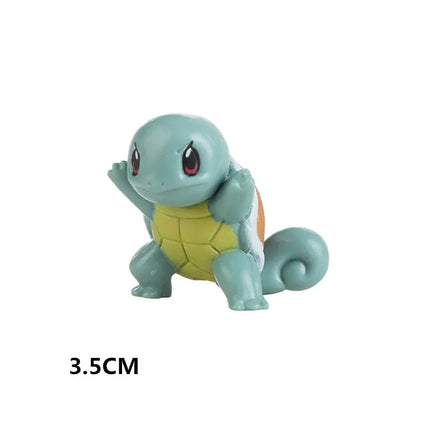 3-13Cm New Pokemon Cartoons Movie Anime Figure Pikachu Mewtwo Gurado Blastoise Collection Action Figure Model Toys Gifts
