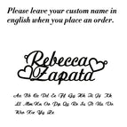 Two name font / Gold and 45cm