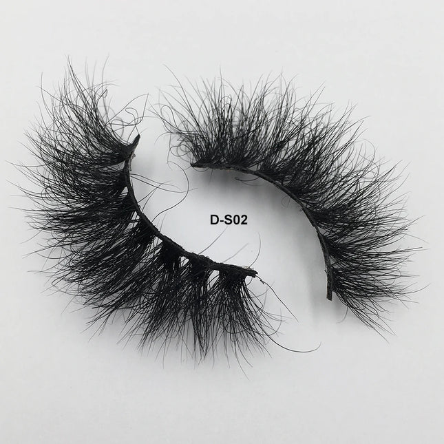 Fluffy Lashes 3D Mink Lashes 100% Cruelty Free Lashes Handmade Reusable Short Natural Eyelashes Makeup Eyelashes Mink