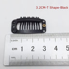 3.2cm T shape black