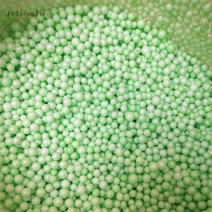 6-8mm 4000pcs Multi Color Foam Balls Mini Beads Polystyrene Styrofoam Filler Bubble Ball DIY Wedding Christmas Party Decoration