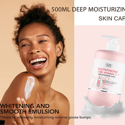 AILKE Whitening Skin Care Set, With Glutathion Vitamin C, Brighter Smoother Skin, Reduce Dark Spots, Clean Skin, Moisturizing