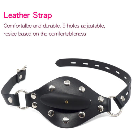 Flexible Size Silicone Mouth Gag BDSM Ball Accessory Plug Inflatable with Detachable Pump for Erotic Restraint Sex Game Play Toy