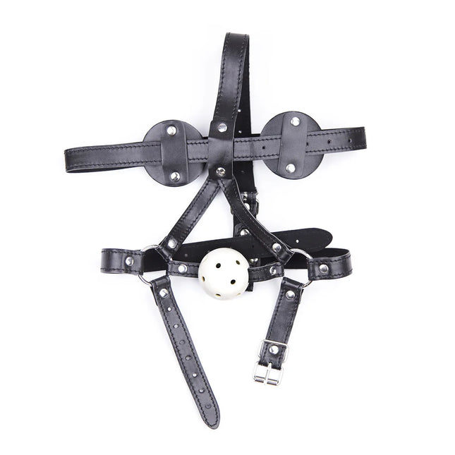 Woman Couples Men Adult Sex Games Erotic Accessories New Gag Ball Sex Toys Open Mouth Gag BDSM Bondage Harness Mouth Ball