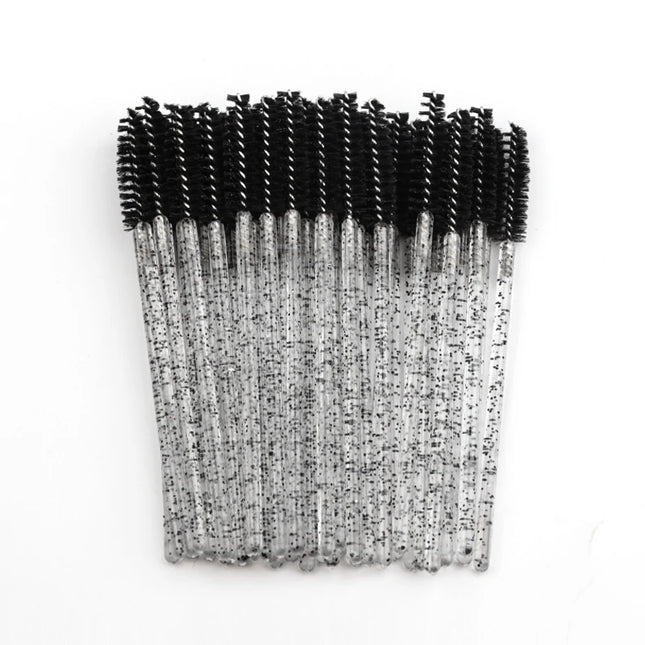 5/50/100 Pcs Eyelashes Extension Brushes Eyebrow Brush False Lashes Tools Mascara Wands Applicator Spoolers Lashes Makeup Tool