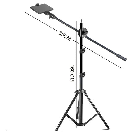 Selfie LED Ring Light With Adjustable Desk Phone Shooting Bracket Stand Photography ringlight Tripod Stand Boom Arm Youtube
