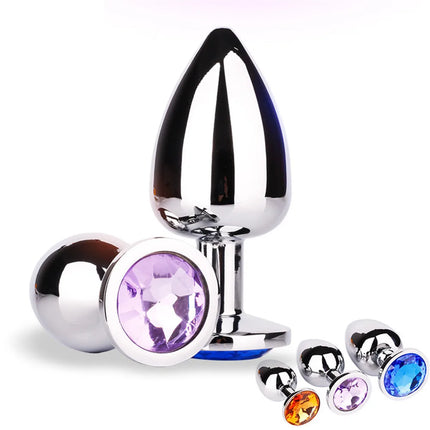 2025 Hot Metal Anal Plug Jewelry Base Beginner To Expert Butt Tail Plug Female Male G-Spot Anus Sex Toys for Couples Adult Games