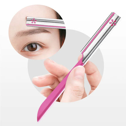 3/5pcs Women Face Care Razors Eyebrow Epilator Makeup Shaver Knife Eyebrow Hair Removal Steel Blade Facial Eyebrow Razor Trimmer