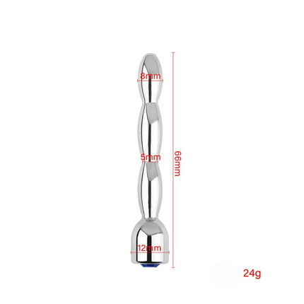 Penis Plug Male Urethral Dilator Metal Urethral Lock Catheter Sounding Chastity Bondage Adult Products Sex Toys for Men