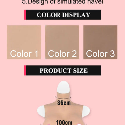 Natural Fallen Silicone Breasts Women Silicone Body Suit Fake Boobs tit Crossdresser Transgender Drag Queen Liquid latex catsuit