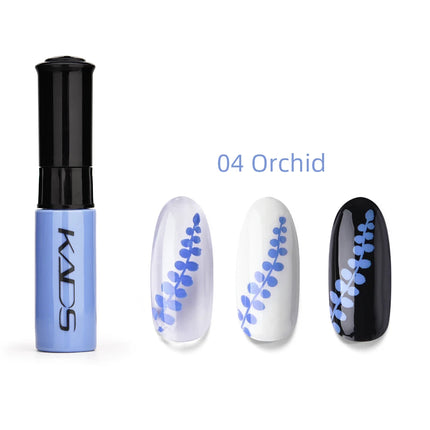 KADS Nail Art Stamping Polish 1 Bottle White Black Gold Stamping Nail Lacquer of Acrylic Paint Tool Beauty Decoration Vernish