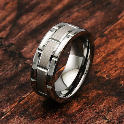 2023 Couple Rings Women Exquisite Rhinestones Zirconia Rings Set Simple Stainless Steel Men Ring Fashion Jewelry For Lover Gifts
