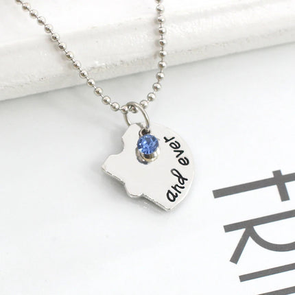 Best Friend 3/4 Piece Set Necklace BFF Necklace Female Love Friendship Pendant Choker Fashion  Men And Women Jewelry Gift 2025