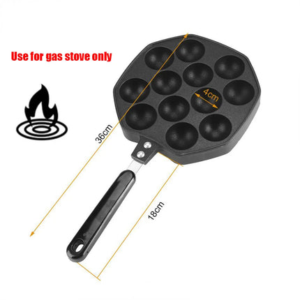 220V Chibi Maruko Baking Machine Household Electric Takoyaki Maker Octopus Balls Grill Pan Professional Cooking Tools