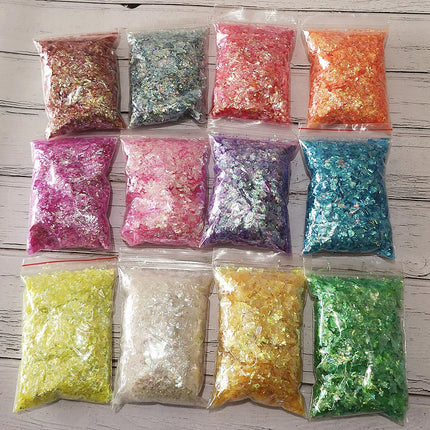 100g Candy  DIY Slime Shell Paper Filler Clay Toy Accessories Decoration Jelly Mud Hand Gum Kids