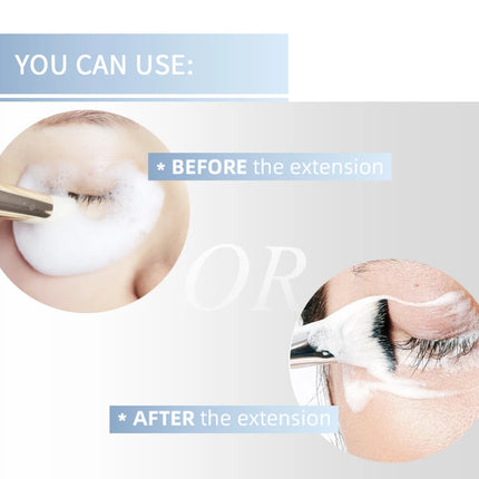 NAGARAKU Eyelash Extension Cleansing Mousse Shampoo Foam Pro Eyelashes Cleaner Bubble Non-irritation Gentle Fast Clean