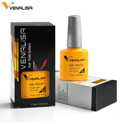 7.5ml Venalisa Nail Gel Polish HEMA FREE TPO FREE Full Coverage Semi Permanent Soak Off UV LED Gel Nail Polish Gel Varnish