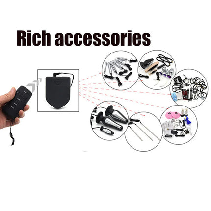Electro Shock Therapy Conductive Elastic Penis Ring,Electric Play Cock And Ball Stretcher,E-stim Bdsm Toy,Men Electro Stimulator