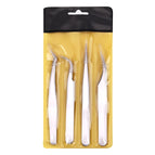 4PCS Silver
