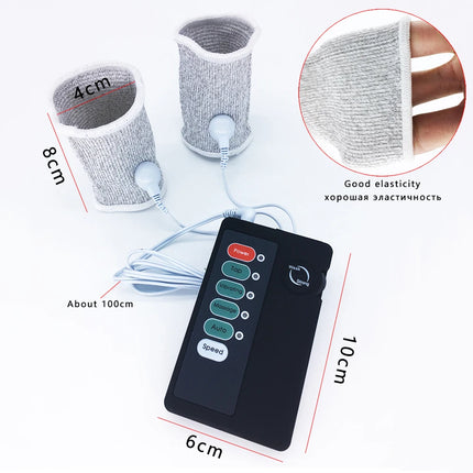 Electro Shock Therapy Conductive Elastic Penis Ring,Electric Play Cock And Ball Stretcher,E-stim Bdsm Toy,Men Electro Stimulator