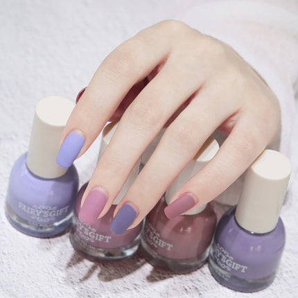 10ml Matte Nail Polish Convenient Water Proof Dry Quickly Resin Matte Set Nail Supplies for Professionals