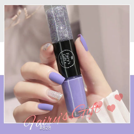 Double Head Nail Polish Quick Drying Without Baking Durable Not Easy To Fade Nail Art All for Manicure Regular Gel Nail Polish