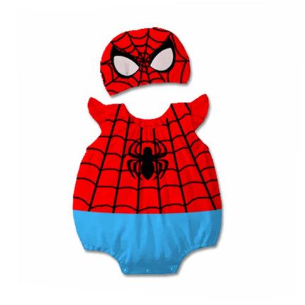 New Cartoon Baby Boys Girls Costume Newborn Mickey Minne Kids Baby Jumpsuit Mickey Stitch Donald Duck Summer Newborn Jumpsuit