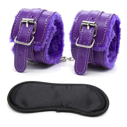 BDSM Bondage Restraint Fetish Slave Handcuffs Ankle Cuffs Adult Games Erotic Sex Toys For Women Men 18 Couples Role Play Cosplay
