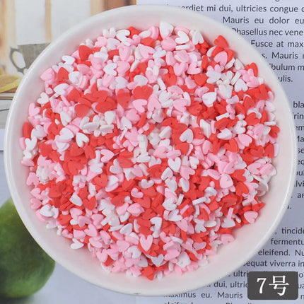 20g Fake Sprinkles Decoration For slime Filler DIY Slime Supplie simulation Candy Cake Dessert Accessories Toy for children Gift