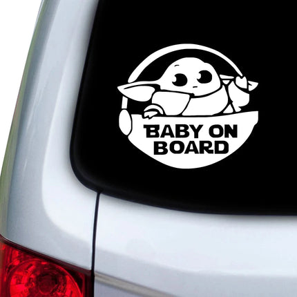"Baby In Car" Decals Kids Baby On Board Car Sign Sticker Car Decals Vinyl Sticker Family Auto Cover Baby Protect