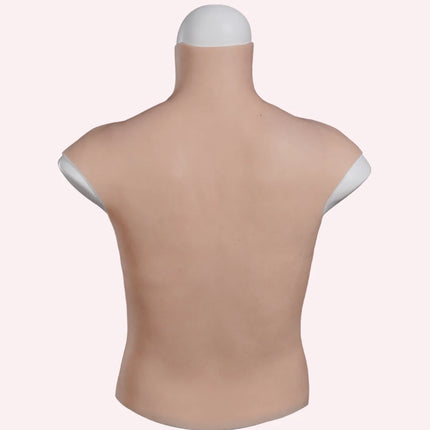 Dokier Realistic Bloodshoot Realistic Silicone Breast Forms Fake Crossdressing Transgender Sissy Drag Queen Cosplay  Breastplate