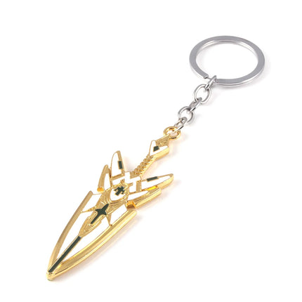 Game Xenoblade Chronicles 2 Key chains Metal MONADO Pyra Mythra Sword Rex Core Chaveiro Keyrings car Key Chain Jewelry