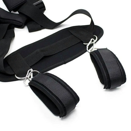 Sex Swing Adult Games Sex Toys For Couples Erotic Open Leg BDSM Bondage Restraints Nylon Chastity Ankle Handcuffs Kit Sex Shop