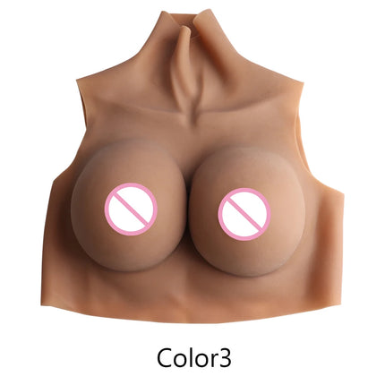 KnowU-Silicone Breast Shape A/B/C/D/E/G Cup Huge Fake Breast Cross Dressing Beginner Transgender Queen Breast Shaking