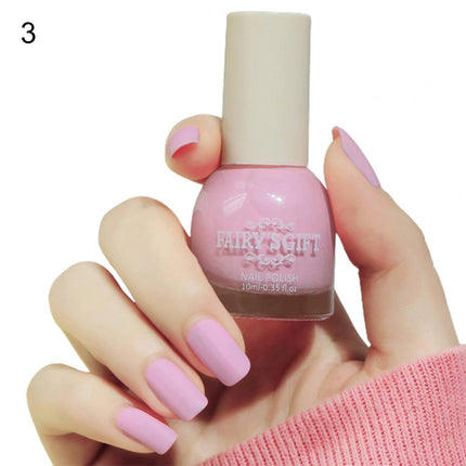 10ml Matte Nail Polish Convenient Water Proof Dry Quickly Resin Matte Set Nail Supplies for Professionals