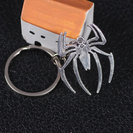DIY Animal Keychain For Women Men Spider Hollow Pendant Cute Accessories Keychain Charms Jewelry Gifts Dropshipping 2019