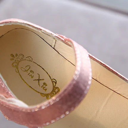 KushyShoo 2021 Spring New Children Shoes Girls Princess Shoes Glitter Children Baby Dance Shoes Casual Toddler Girl Sandals