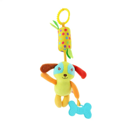 Baby Rattles Mobiles Cartoon Animal Bell Toy Newborn Baby Rattle Hanging Plush Lovely 0-24 Months Teether Toys Christmas Gift