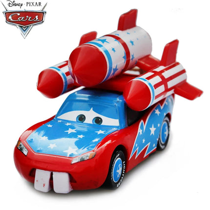 1:55 Original Pixar Cars Toy Rocket McQueen Mater Diecast Car Model Cartoon Car Toys Boy Christmas Gift