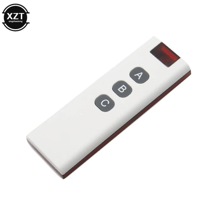 Universal RF433MHz Wireless Learning Code Digital Remote Control Transmitter for Remote Switch 1/2/3/4/6/8/10 Button Small Size