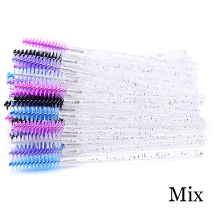 Disposable Eyebrow Mascara Brush 50pcs / Brosse Sourcils Mascara Jetable