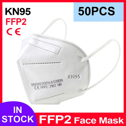 FP2 Face Masks Masques CE KN95 Face Mask Filter 5Layers Adult kn95 Mascarillas Quirurgicas Homologadas Reusable FFP2 Face Mask