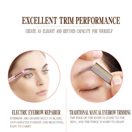 Eyebrow Trimmer Face Shaver Portable Eye Brow Epilation Safety Eyebrow Cutting Woman Makeup Tools depiladora de vello facial